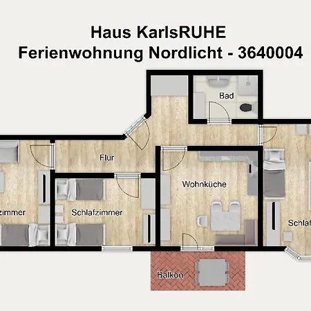 Haus Karlsruhe Nordlicht